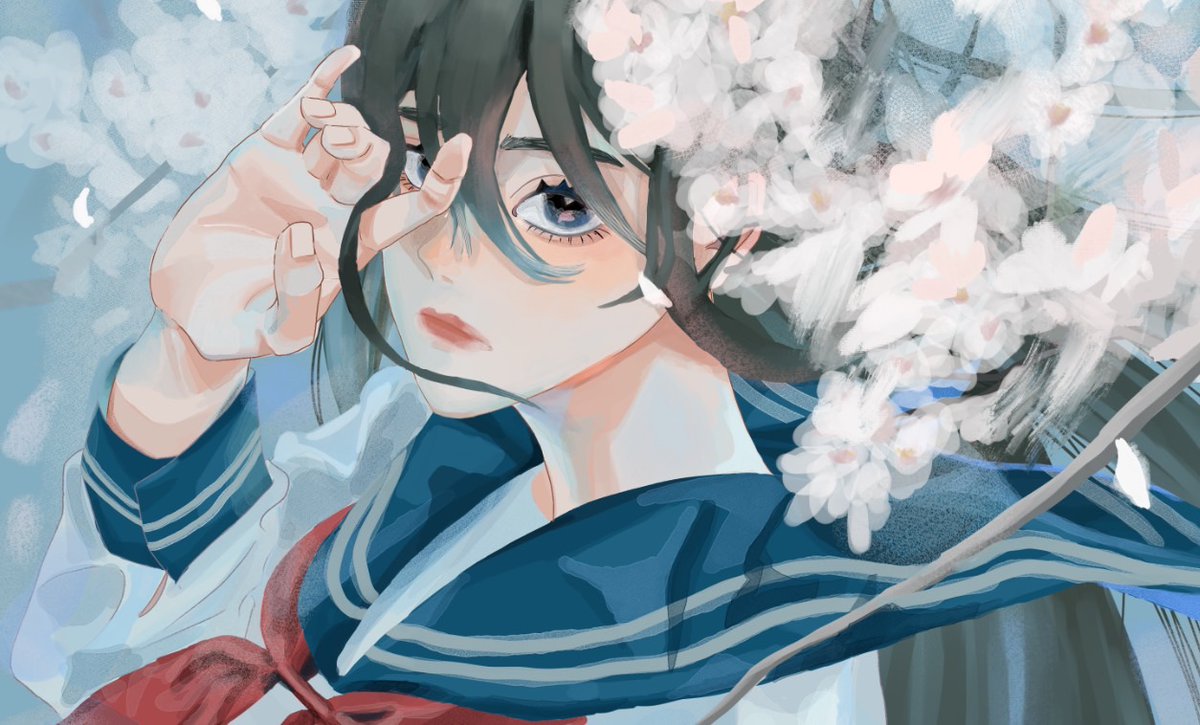 Scorpio_130's tweet photo. #春の創作クラスタフォロー祭り
 #絵柄が好みって人にフォローされたい
春なのでお花の作品を集めてみました
♡/RP♻️中心に全反応巡回します https://t.co/FsGxjo2AsY