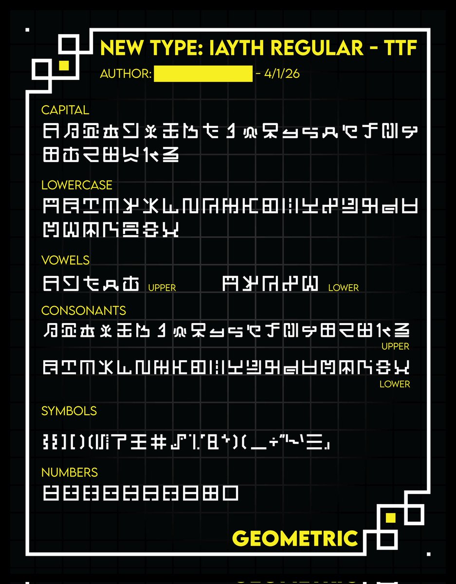Underbaselevel's tweet photo. Type face blah blah ill drop it probably on dafont https://t.co/UckQoDLAWw
