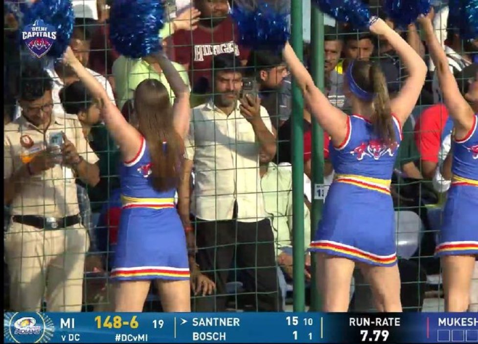 Uncle ji please control 😭😭😭😭 #DCvMi #IPL2026