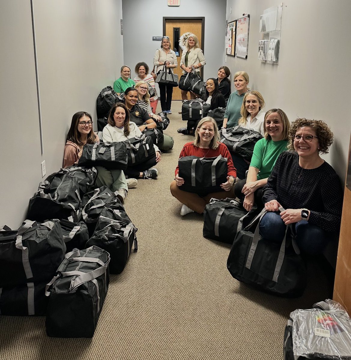 FblaArea's tweet photo. March’s Community Service project: collect Easter items to assist MJWC &amp; DFCS.🐰🐣Hygiene products were also donated and these were used to help MJWC pack backpacks for the homeless w/FISH.🎒Projects were in conjunction with @georgiafbla to support a local charity. #gafblacoy https://t.co/pF5kfst2O8