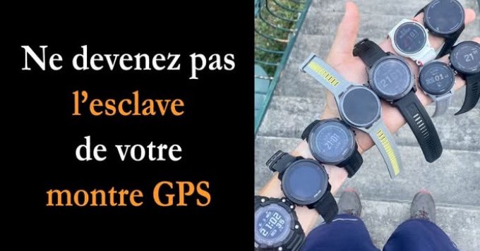 Une étude scientifique a montré que votre montre GPS (avec tous ses capteurs et tous des algorithmes) peut en fait ralentir votre progression. 
youtu.be/bbRhSdgrawc
