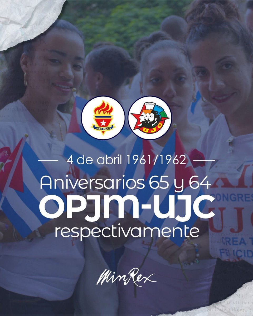 Creer en la juventud, afirmó nuestro Cmdte Jefe Fidel Castro "es ver en ella la mejor materia prima de la Patria, de la Revolución; creer en la juventud es mirar todo lo que nuestra juventud puede hacer, es ver en esa juventud los dignos continuadores de la obra revolucionaria…”
