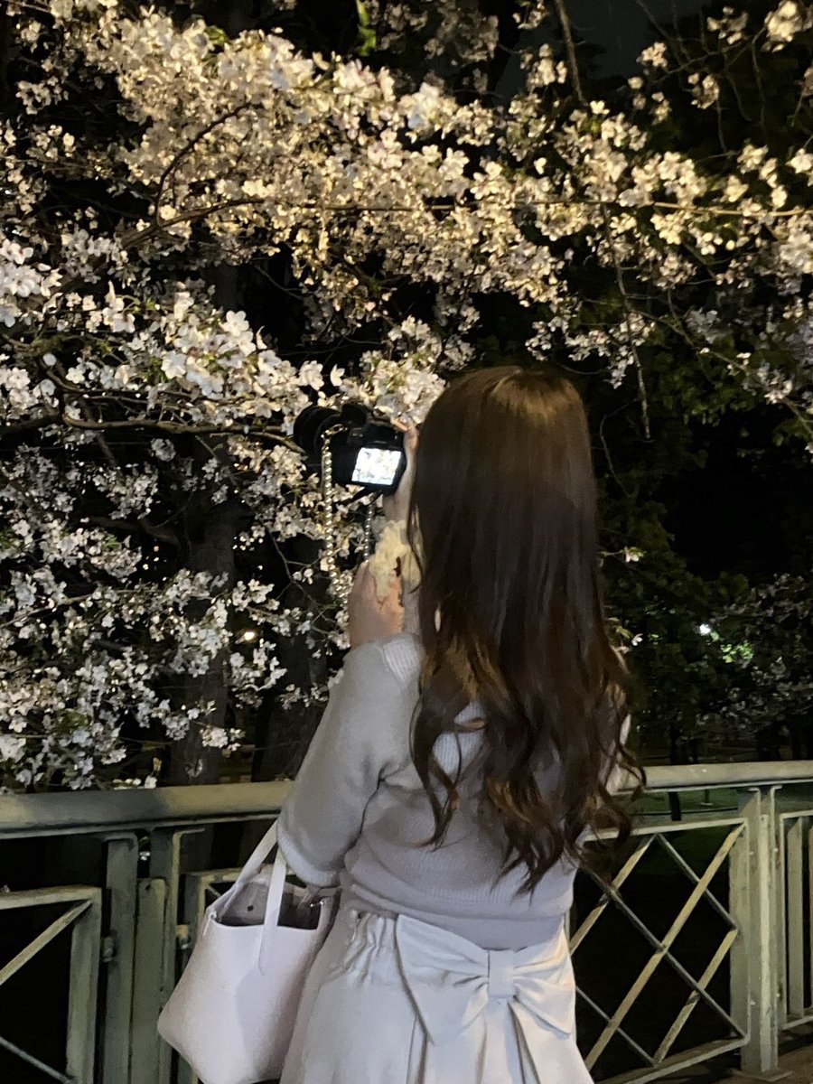 mga__fr's tweet photo. 天満橋の夜桜見に行けて嬉しかった〜🌸
夜の一眼難しいからもっと上手くなりたいし、被写体もやりたくなった☺️
春だしお花畑行きたい。
ポトレモデル募集しようかな(？) https://t.co/ru34azEp8b