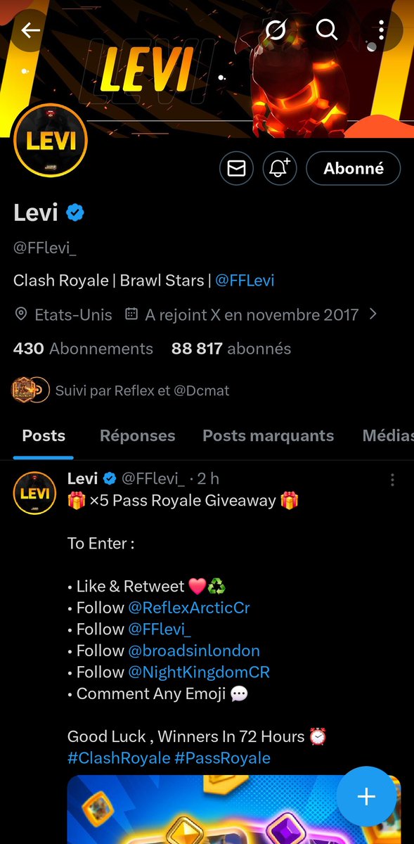B3llo_IV's tweet photo. @FFlevi_ @ReflexArcticCr @broadsinlondon @NightKingdomCR Done 👍 https://t.co/xj9DBwiT04