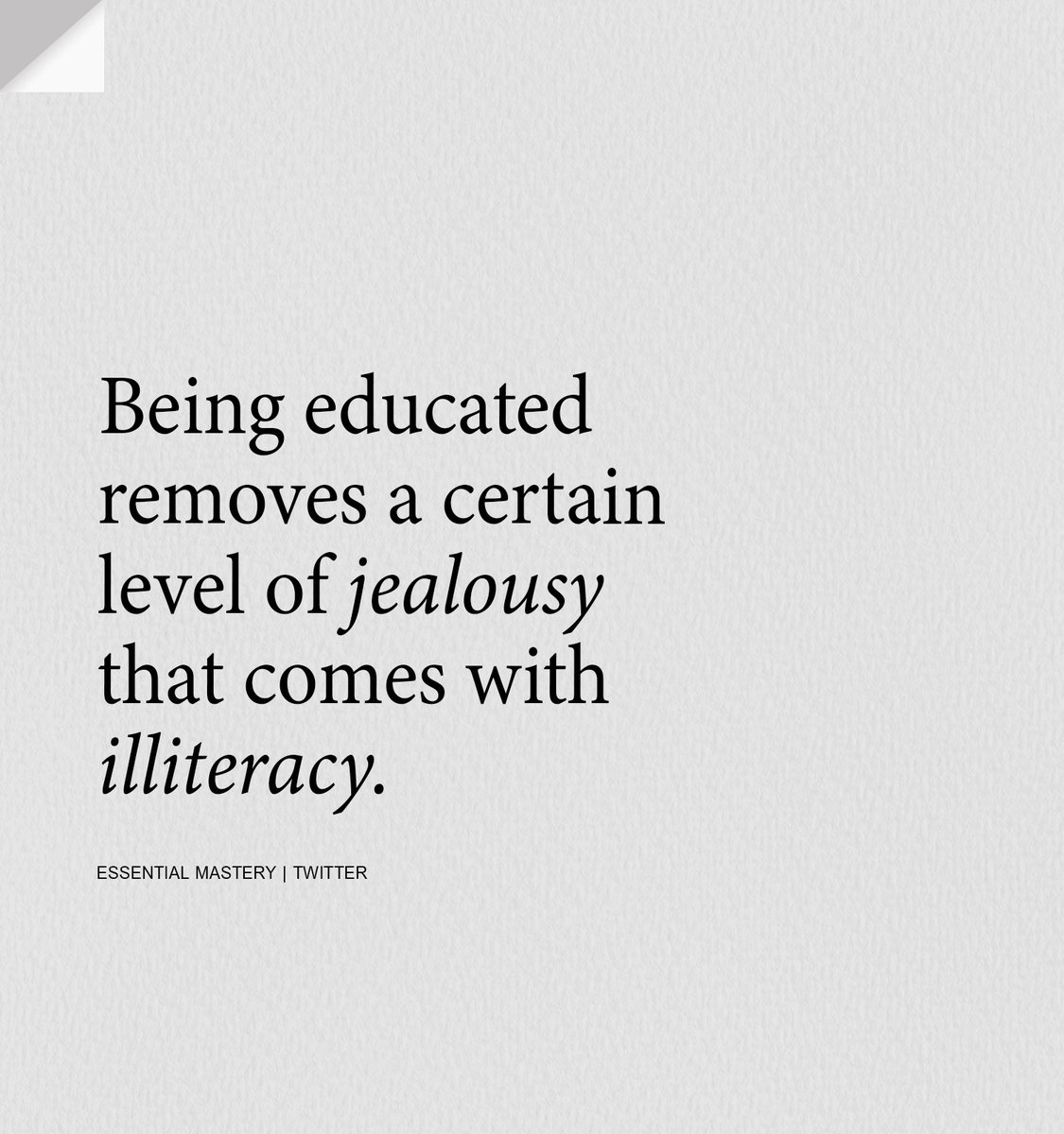 Essential Mastery tweet media