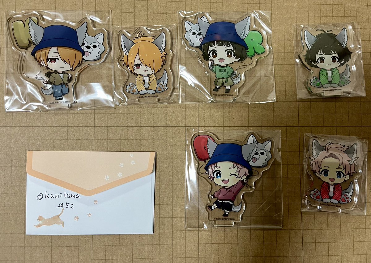 kanitama_0152's tweet photo. 交換　トレード　SideM 
Spring Wolves 
アニクロ アニクローゼット　
ANICLOSET ペアアクリルスタンド　

譲)涼×2 大吾　一希
求)享介
      享介が決まり次第悠介

検索からもお気軽にお声かけください https://t.co/yiLih3VInV