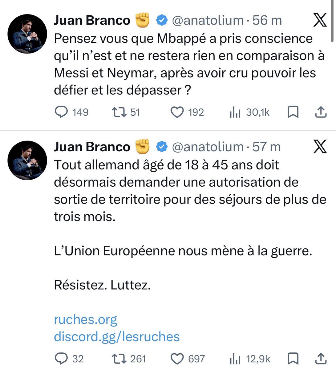 Juan Branco ✊ tweet media