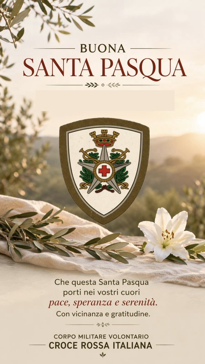 Corpo Militare Volontario CRI tweet media