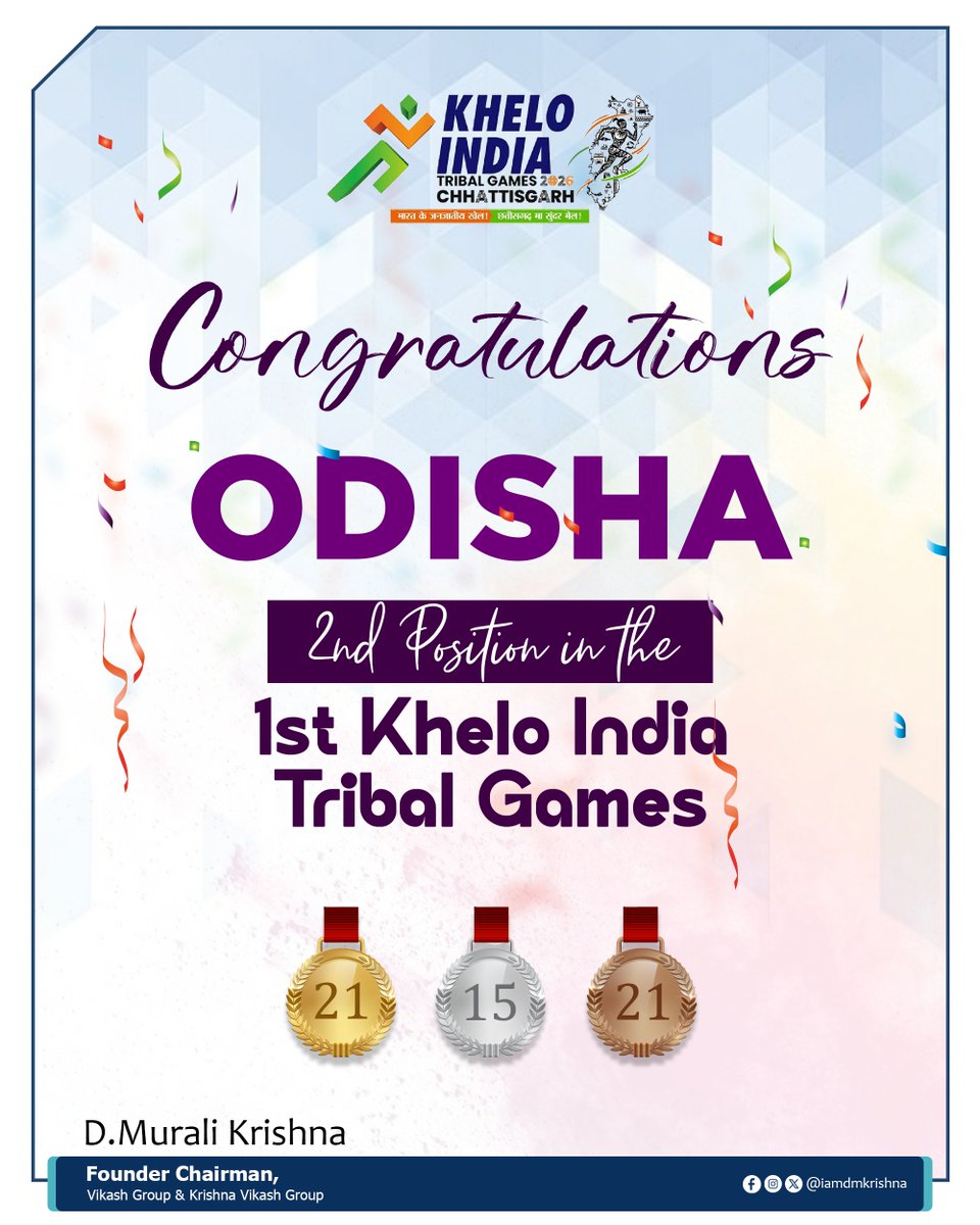 D. Murali Krishna tweet media