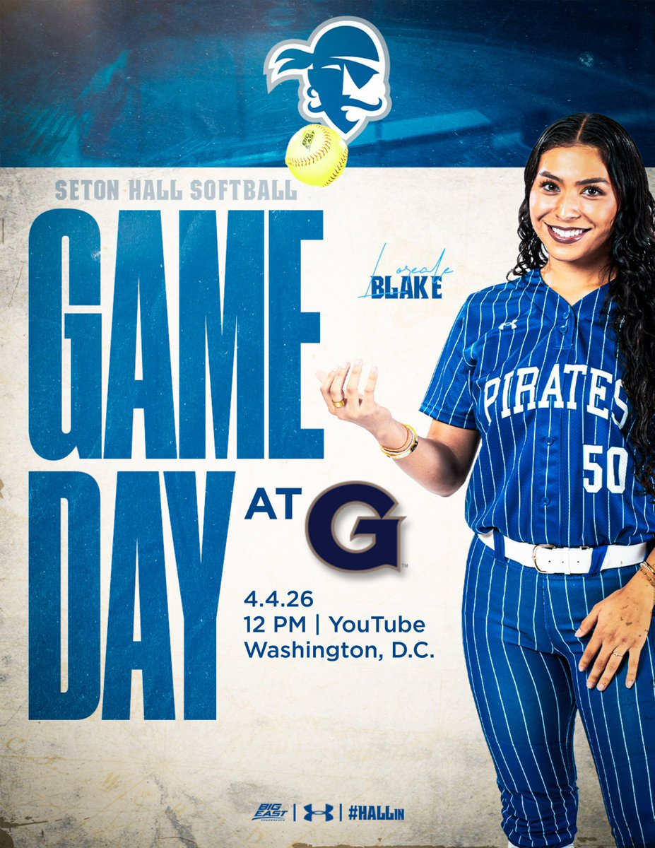 SHUSoftball's tweet image. Series Finale Time 🕰️

🆚 Georgetown
🗺️ Washington, D.C
📍 Mount Vernon Athletic Complex
⏰ 12 p.m.
📊 stats.statbroadcast.com/statmonitr/?id…
📺 youtube.com/watch?v=Tli-hI…

#HALLin🔵⚪️ | #HooksUp🪝