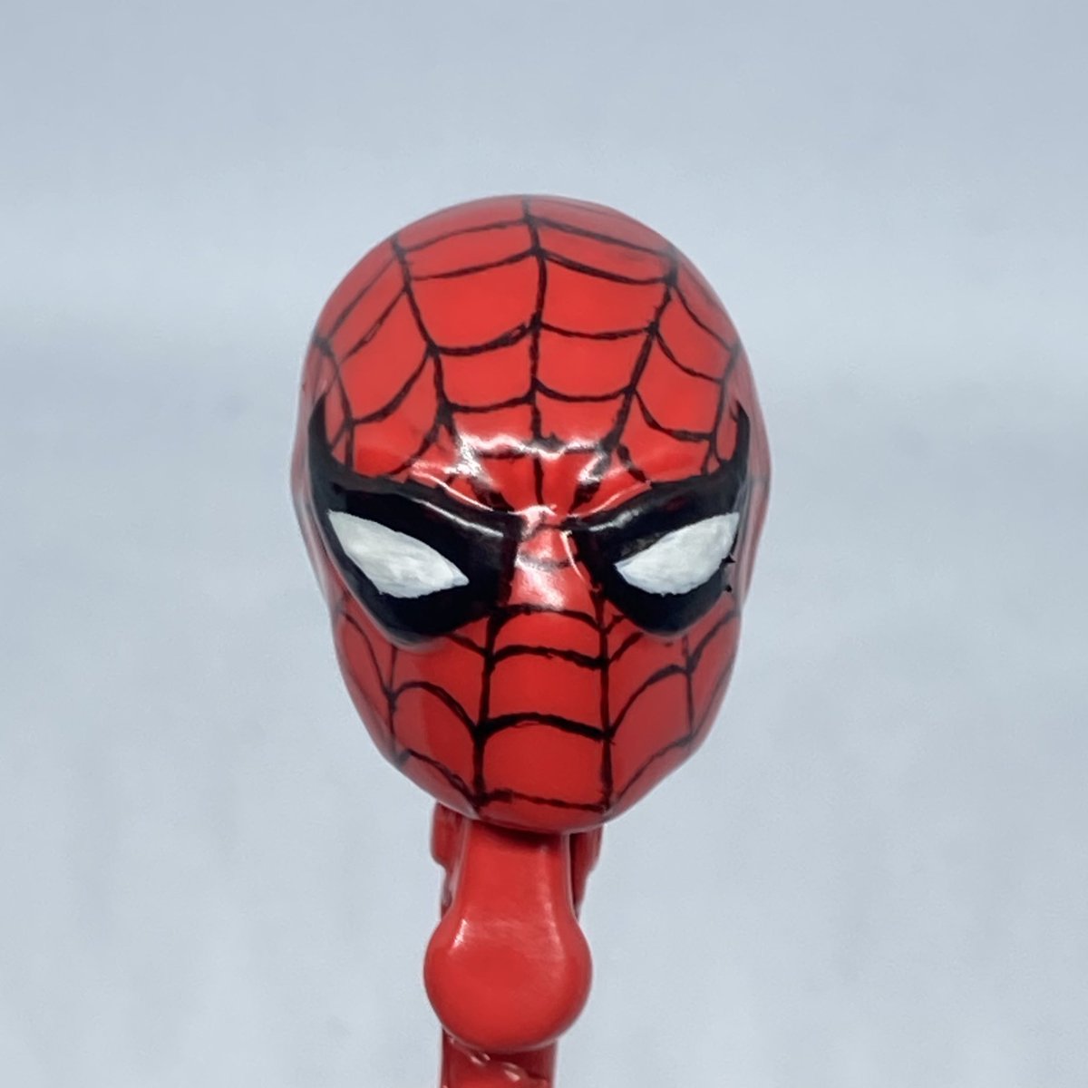 マキシマムスパイダーマンのカスタムヘッド完成しました！！目つき悪め 