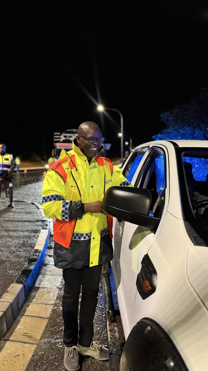 IsaacSileku's tweet photo. Oudtshoorn operation last night. 🚔
A strong law enforcement presence on the roads, ensuring compliance and promoting responsible driving through continued VCP operations.
Working together to keep our roads safer for everyone this Easter 🐣
#RoadSafety #MobilityForAll https://t.co/cZCR5W8X0F