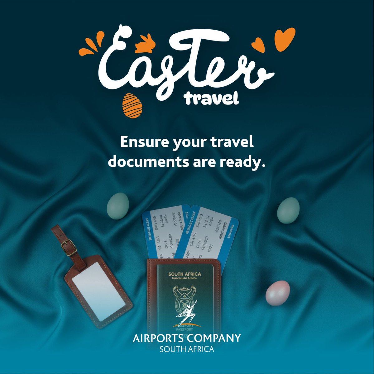 upingtonint's tweet photo. Before travelling, confirm that all required documents are in order.
Carry a valid ID or passport for each traveller.
For international travel, passports must be valid for at least six months beyond your return date.
Additional documentation may be required when travelling with children.
Having your documents ready will help avoid delays during check-in.

#ACSA #TravelTips #EasterTravel