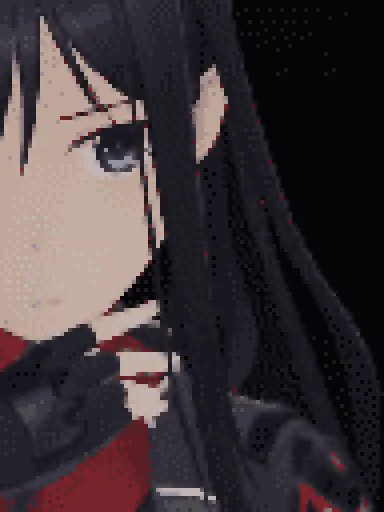 深沙希さん、15色減色