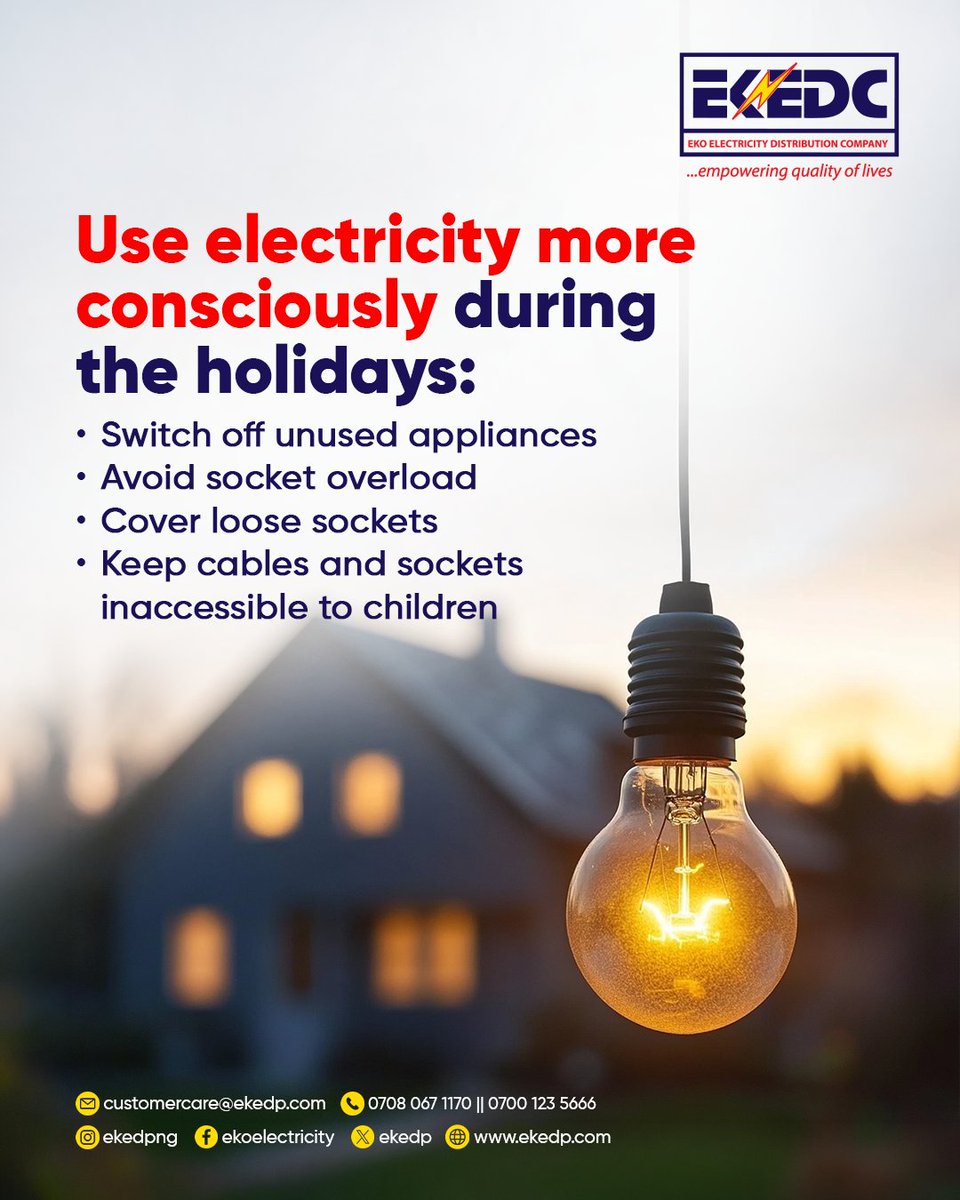 Eko Electricity Distribution Company tweet media