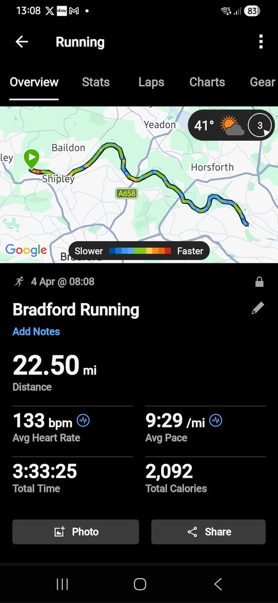 andy5000miles's tweet image. Like 1,000's of others this weekend, it's the last, toughest and longest #marathontraining run. 22.5 miles with a negative split, after 8 miles the previous day. Delighted with the effort, @LondonMarathon should be a breeze after the last 3 weeks!! 

#running #loverunning