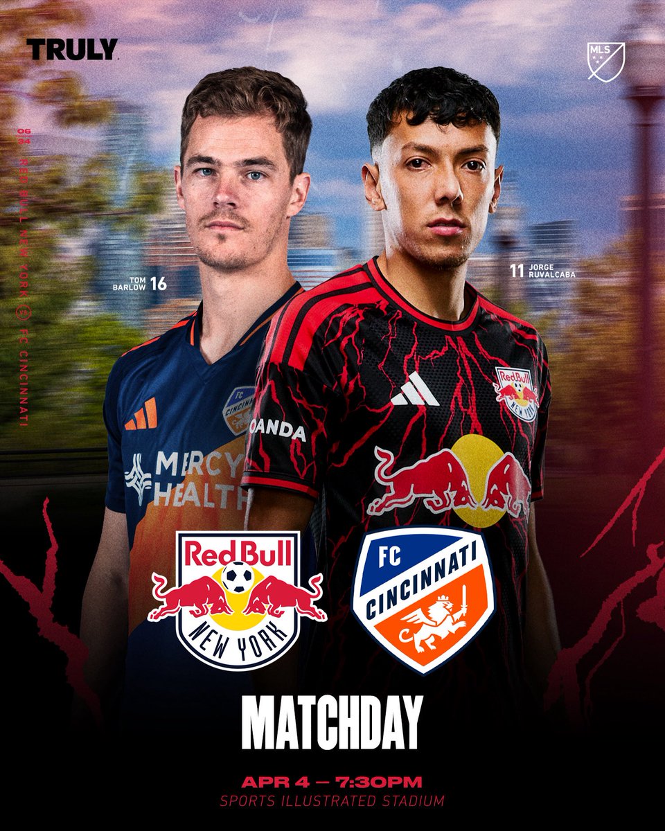 NewYorkRedBulls's tweet photo. SPREAD THE WORD ITS MATCHDAY. https://t.co/JptbOAsM84