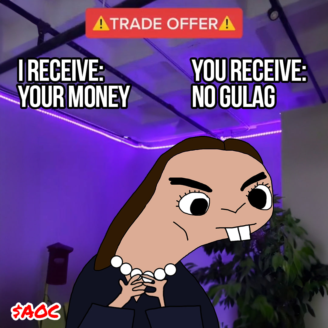 AOC on Solana tweet media