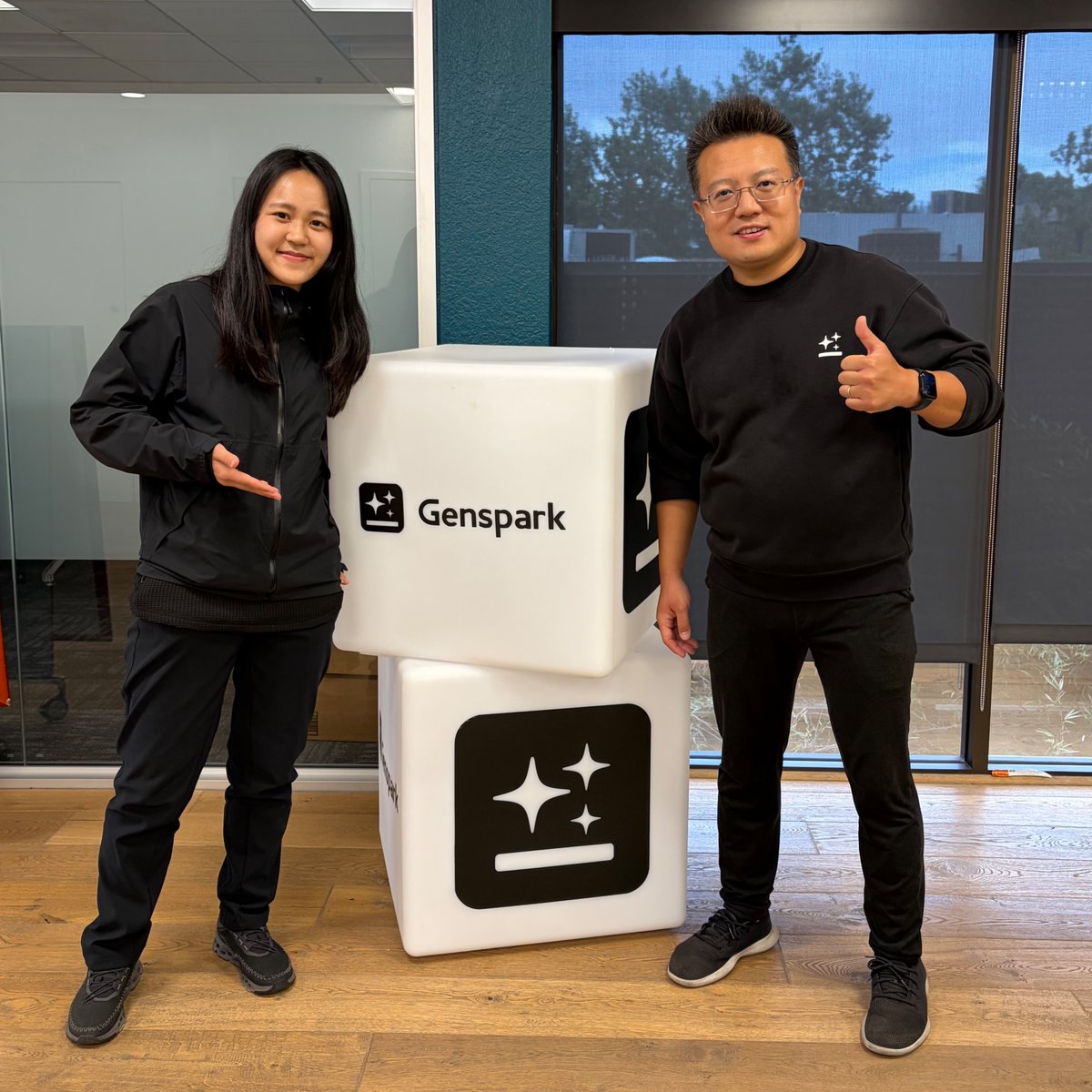 spany_dj's tweet photo. Gensparkのサンフランシスコ本社！
Thank you for always inspiring me
@genspark_ai https://t.co/HFJGGbxVDU