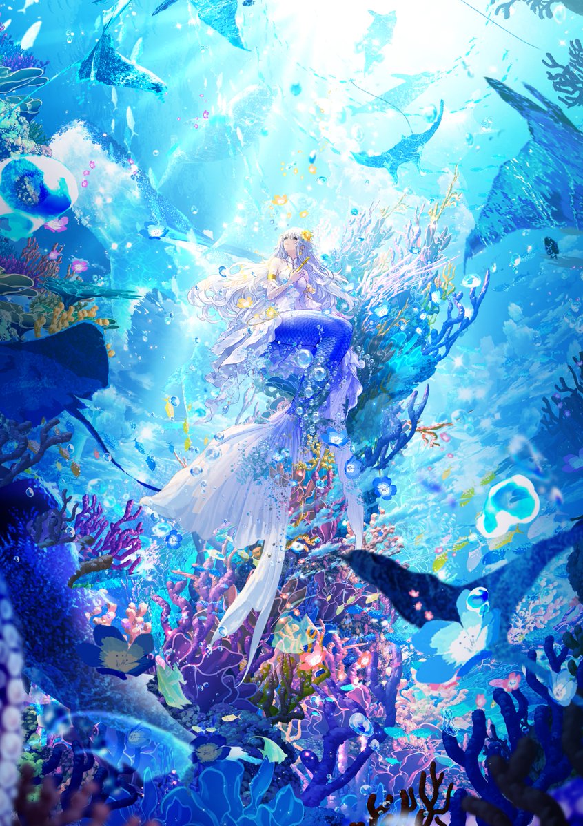 まころん🐳 絵師100人展4/29-5/6 tweet media