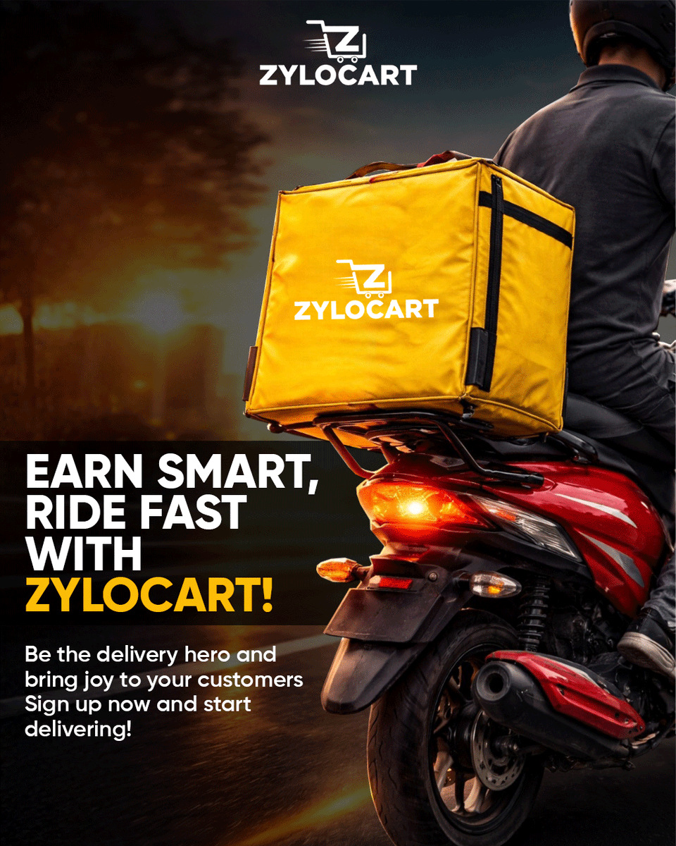 delivery74308's tweet photo. Ride smart, earn faster with Zylocart Delivery Partner! 💸
Be the hero your customers need, delivering smiles every day 🚚✨
Earn on your terms – quick deliveries = more cash in your pocket! 🏍️🔥

👉 Join Zylocart today &amp; start earning on the go!

#ZylocartRider #EarnWithZylocart https://t.co/vWDwfLtq2o
