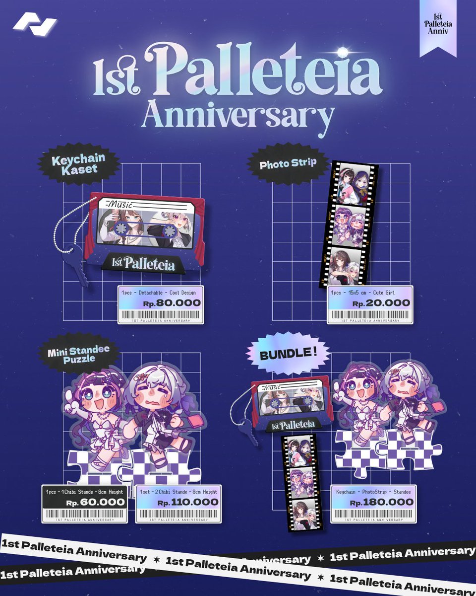 Prism:NOVA - Palleteia 1st Anniversary! tweet media