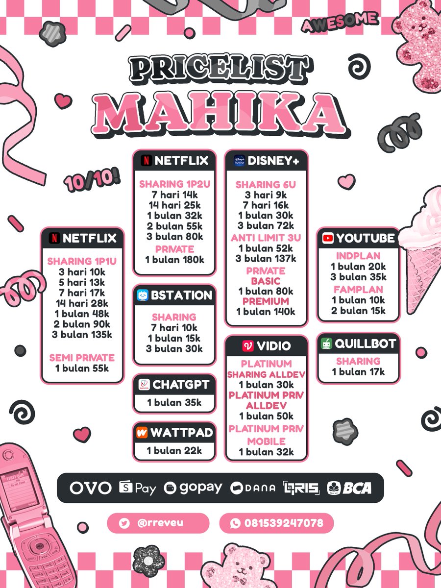 ⚘. ORDER KE WA. tweet media