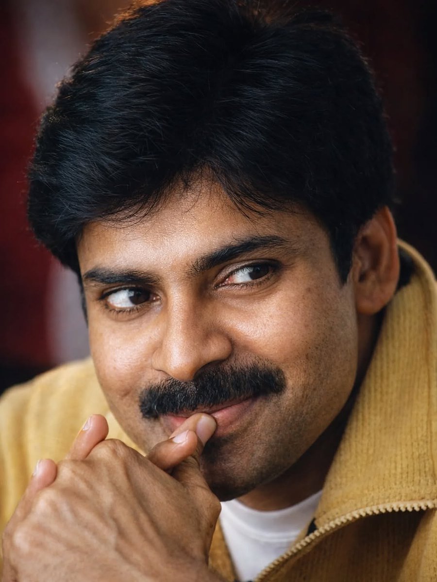 _devaraj_pspk's tweet image. Vadi Hairstyle Tho Youth Ki Pichi Ekkinchesadu Vadi Swag Tho Andarini Padakottadu 

The Handsome Power Star 😎 #pspk