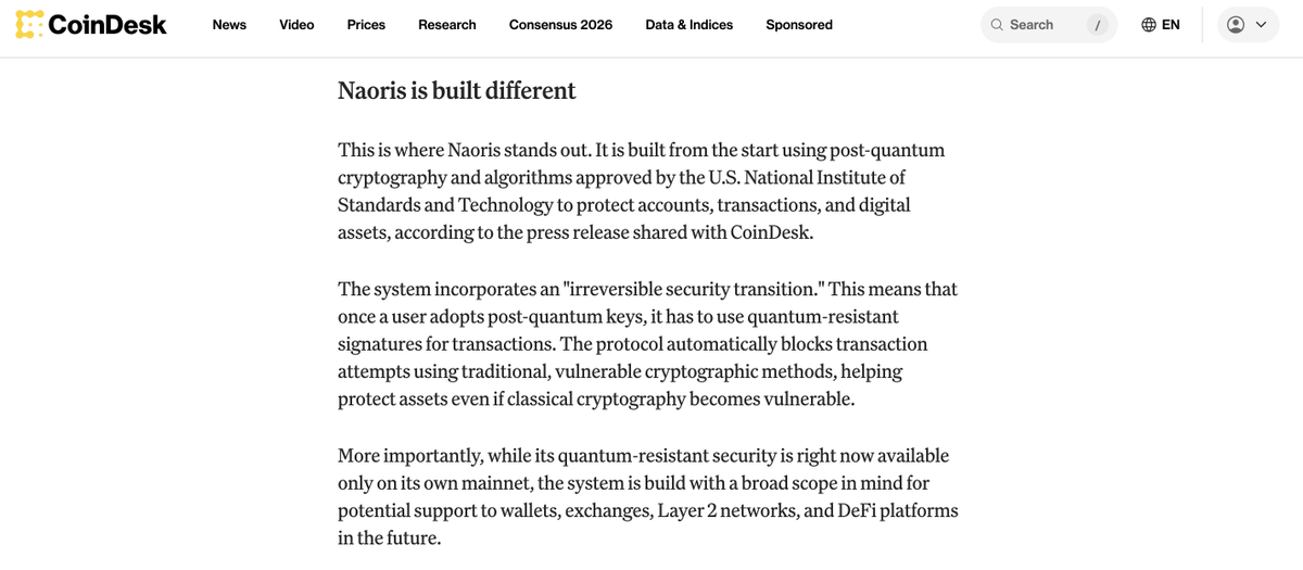 Naoris Protocol tweet media