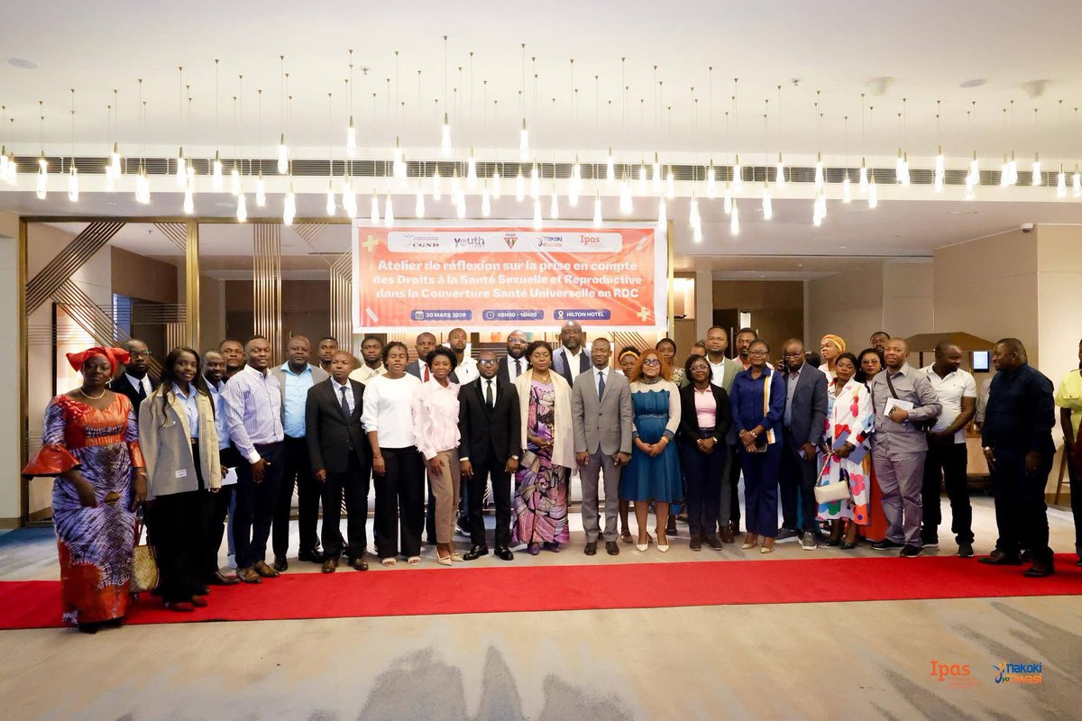 BofolaJr's tweet photo. J’ai eu le privilège de prendre part à l'atelier sur l'intégration de la santé sexuelle et reproductive (SSR) dans la Couverture Santé Universelle.
Un levier crucial du Protocole de Maputo pour réduire les barrières d'accès aux soins,Lutter contre la mortalité maternelle
#IpasRDC https://t.co/QUnSCOiW16