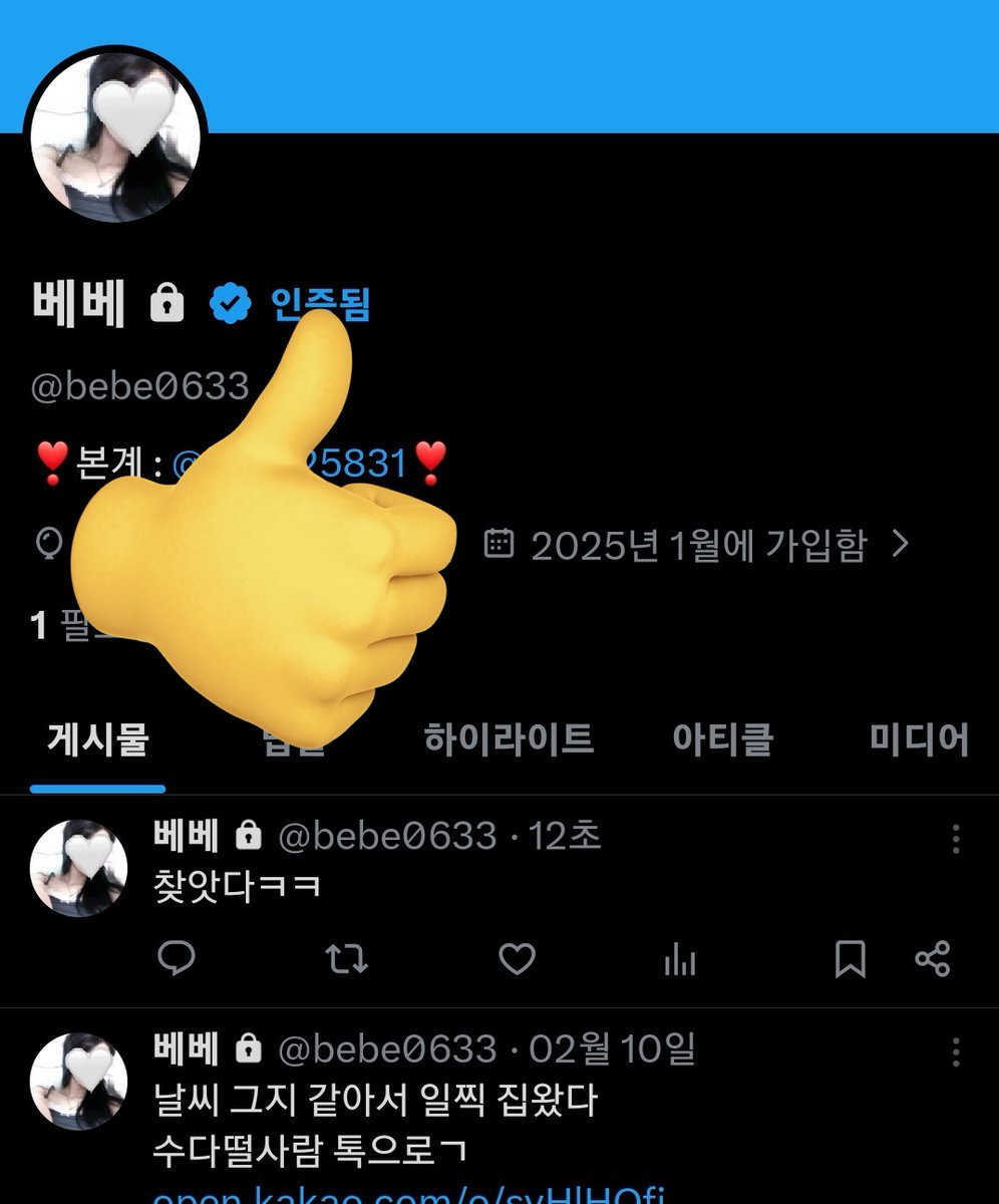 베베 tweet media