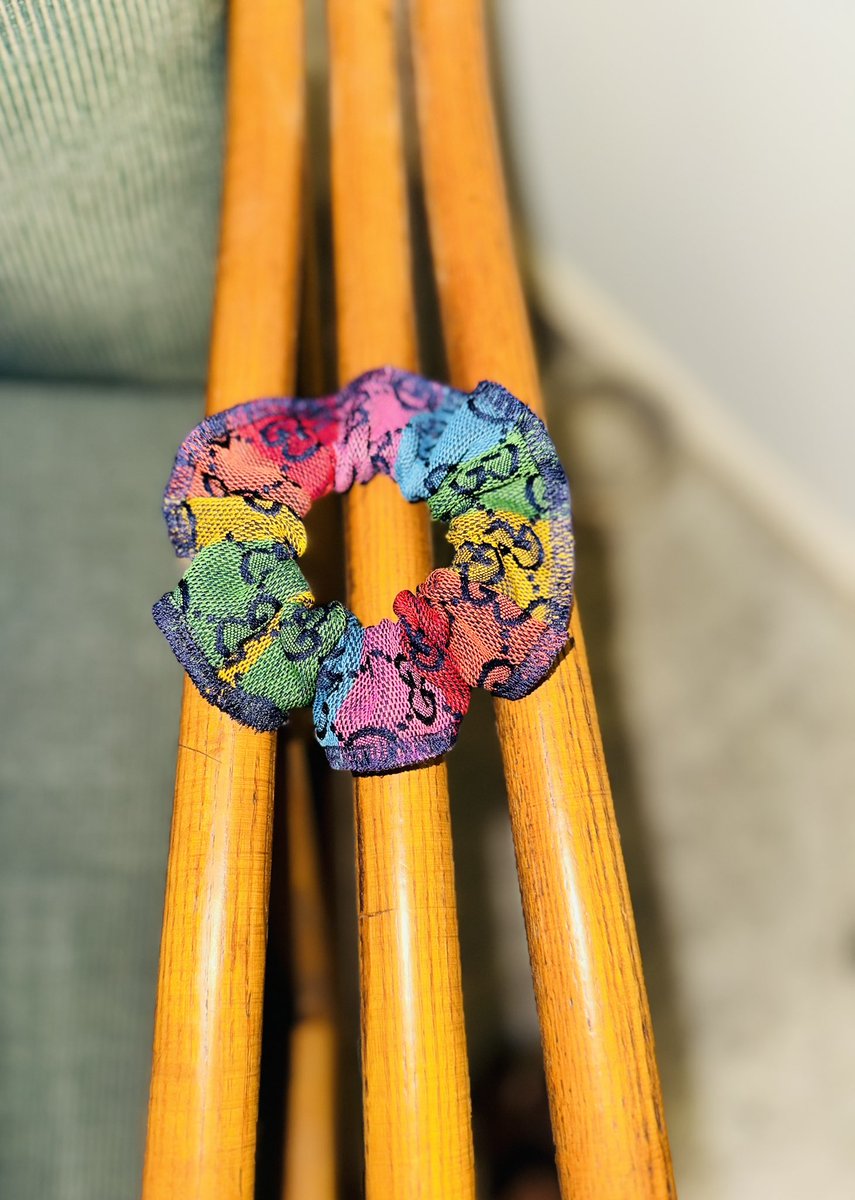 only1buttafly's tweet photo. Get this designer inspired jacquard scrunchie in time for PRIDE month!

https://t.co/DcMJzdyOs4 https://t.co/0Fpj9Vp7jq