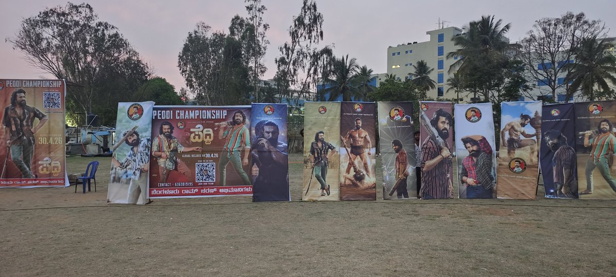 Bengaluru RamCharan Fans tweet media