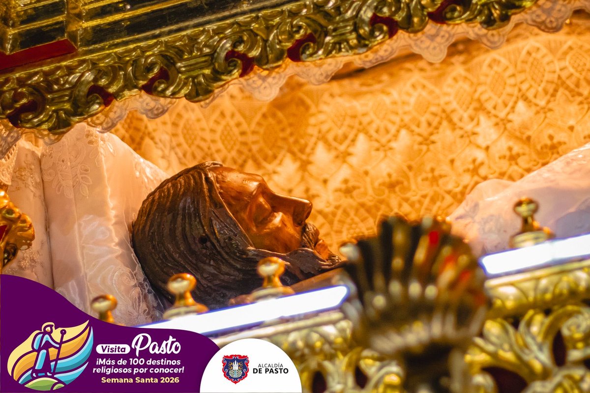 alcaldiapasto's tweet image. ✝️ Así se vivió la Procesión del Santo Sepulcro en Pasto, una de las manifestaciones más solemnes de la Semana Santa.

Una tradición que mantiene viva la fe y la identidad cultural de la ciudad.

#SemanaSanta2026 #ViernesSanto #Pasto