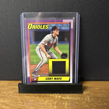 cackalackycards's tweet photo. @ILOVECOLLECTING 2025 Topps '90 Relic Coby Mayo #90R-CM RC
❇️ $6 PWE https://t.co/5TYH7FjueZ