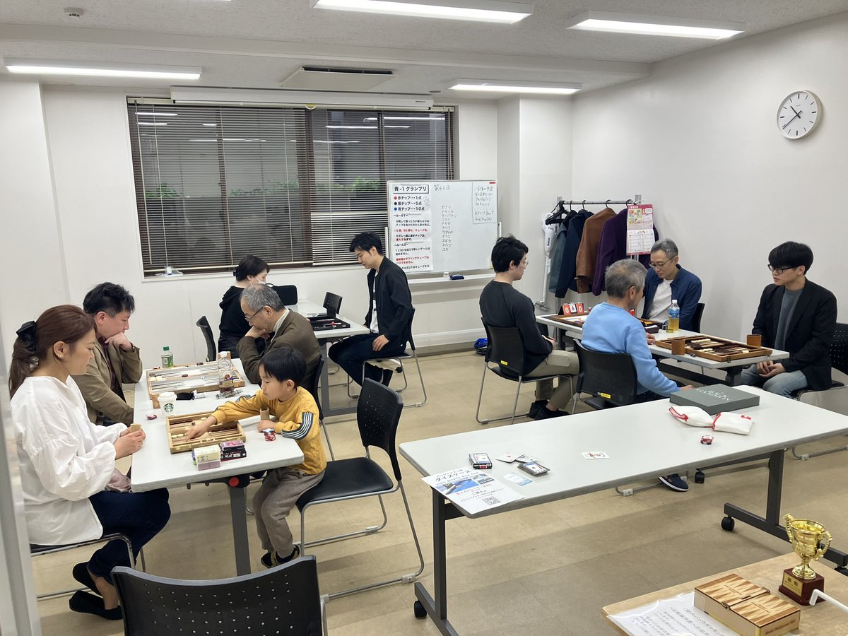 関内バックギャモンの会　Kannai Backgammon Club tweet media