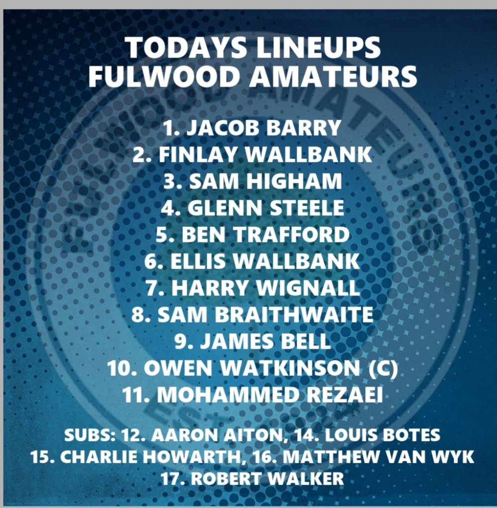 Fulwood Amateur AFC tweet media