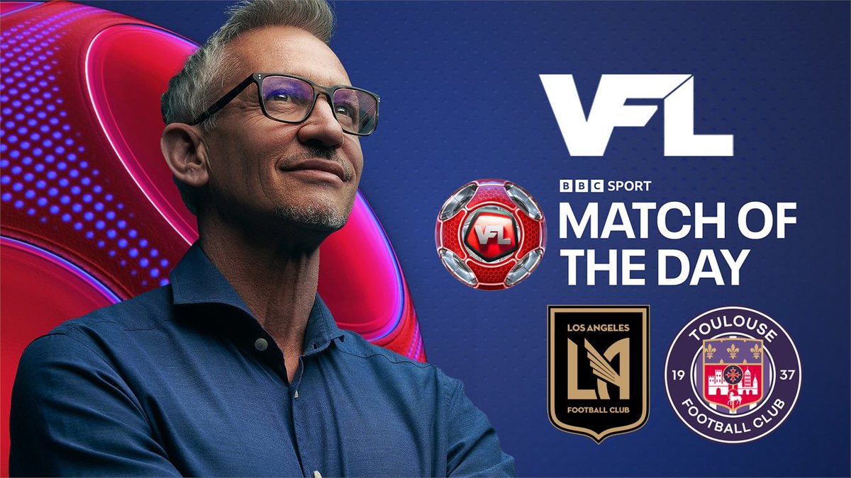 TheVFL_'s tweet image. **OFFICIAL** - VFL Match of the Day is back tonight with Episode #12 🥳

📅 Saturday 4th of April
🕘 9pm GMT
⚽️ LAFC vs. Toulouse
📹 twitch.tv/gringo_afc

#VFL #MOTD #FC26 #Season68