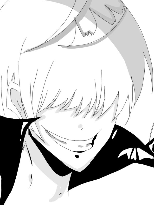 k6qib's tweet image. まだ途中やけど久しぶりに書いて見ちゃいました
#REBORN
#ベルフェゴール