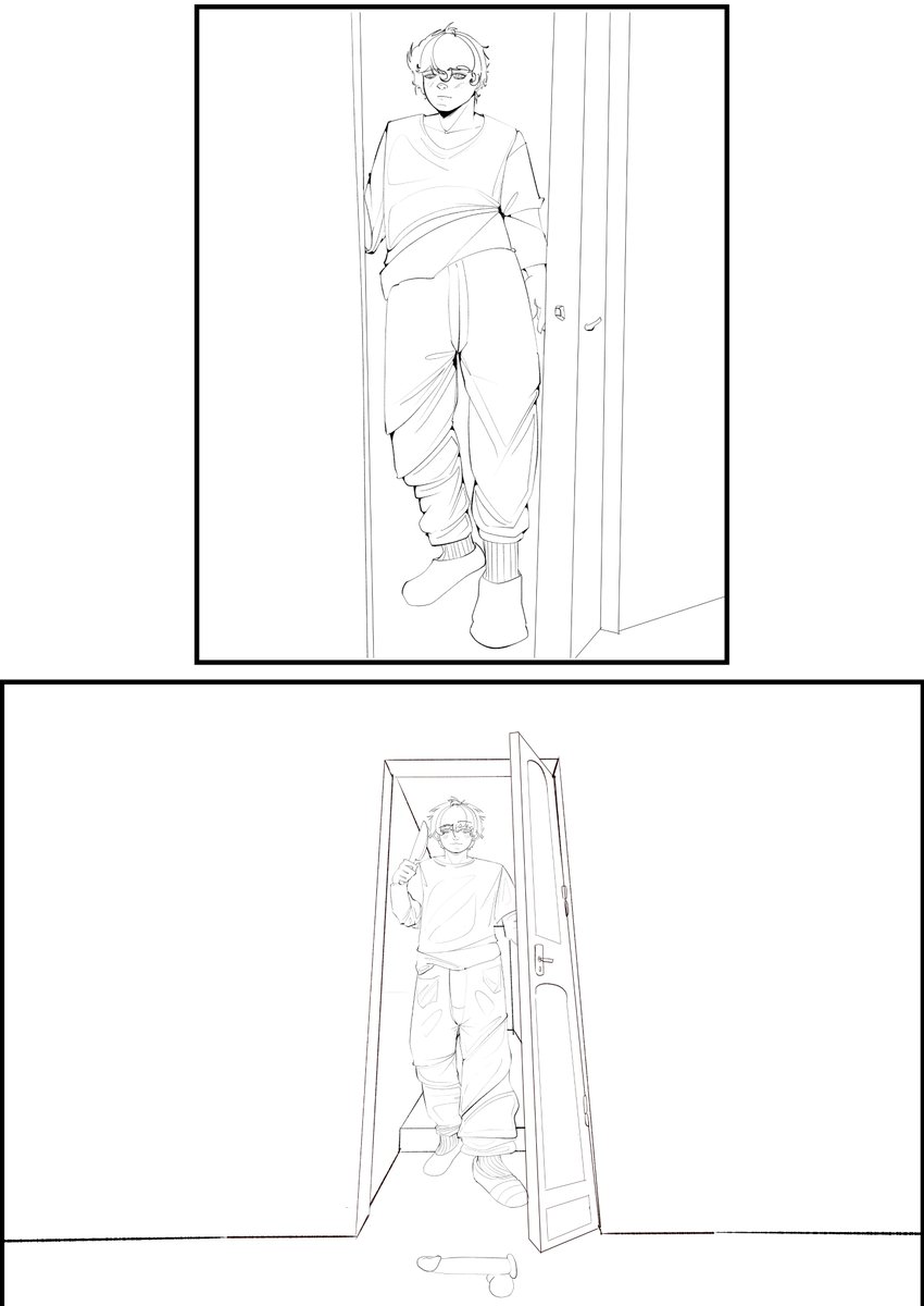 Charkiller1's tweet photo. "Espera que....? que es eso? que putas?" Ni el sabe que es lo que dejaron ahí JAJAJ re inocente el niño #art #digitalart #artist #artworl #drawing #fypシ゚  #oneshot #comic #ocartist  #originalcharacter #characterdesign #sketch #illustration https://t.co/MQoz28oDHk
