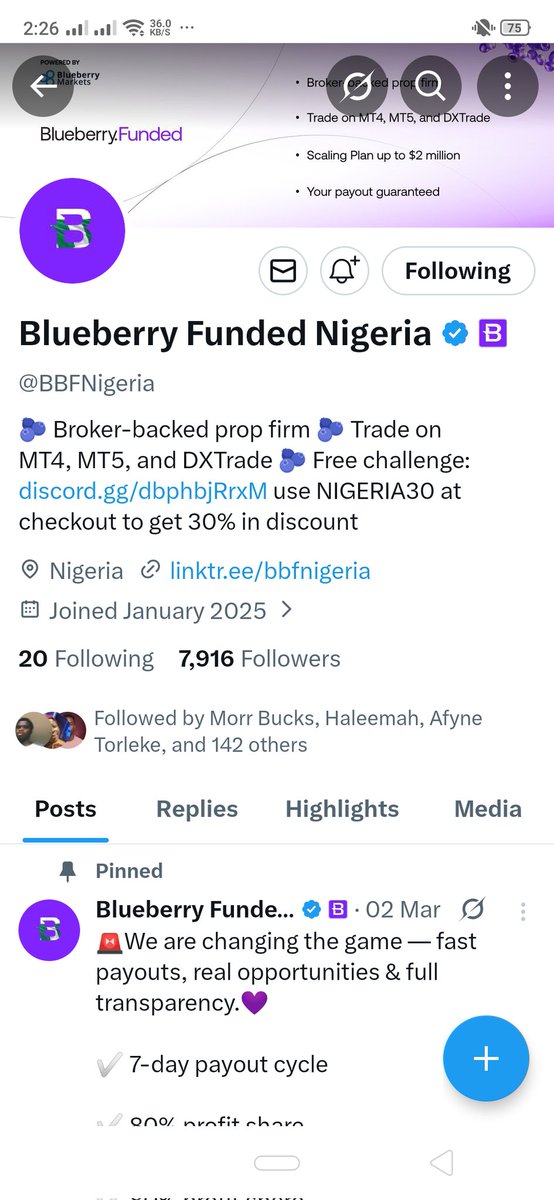 spirofx14's tweet photo. @justwisdomm @BlueberryFunded @BBFNigeria @JeremyofCrypto @abahgar 
@babypipsgrad8 
@danish_2255 
All tasks done 
I hope I win because I so much love this prop firm and I've been working on getting it https://t.co/hgElFxbYpZ