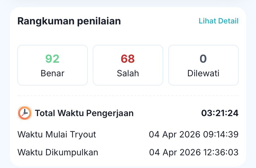 Qₐₙ lolos SNBT tweet media