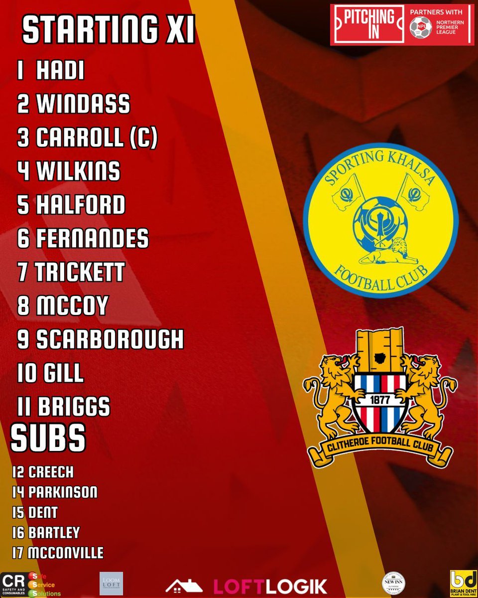 Clitheroe FC tweet media