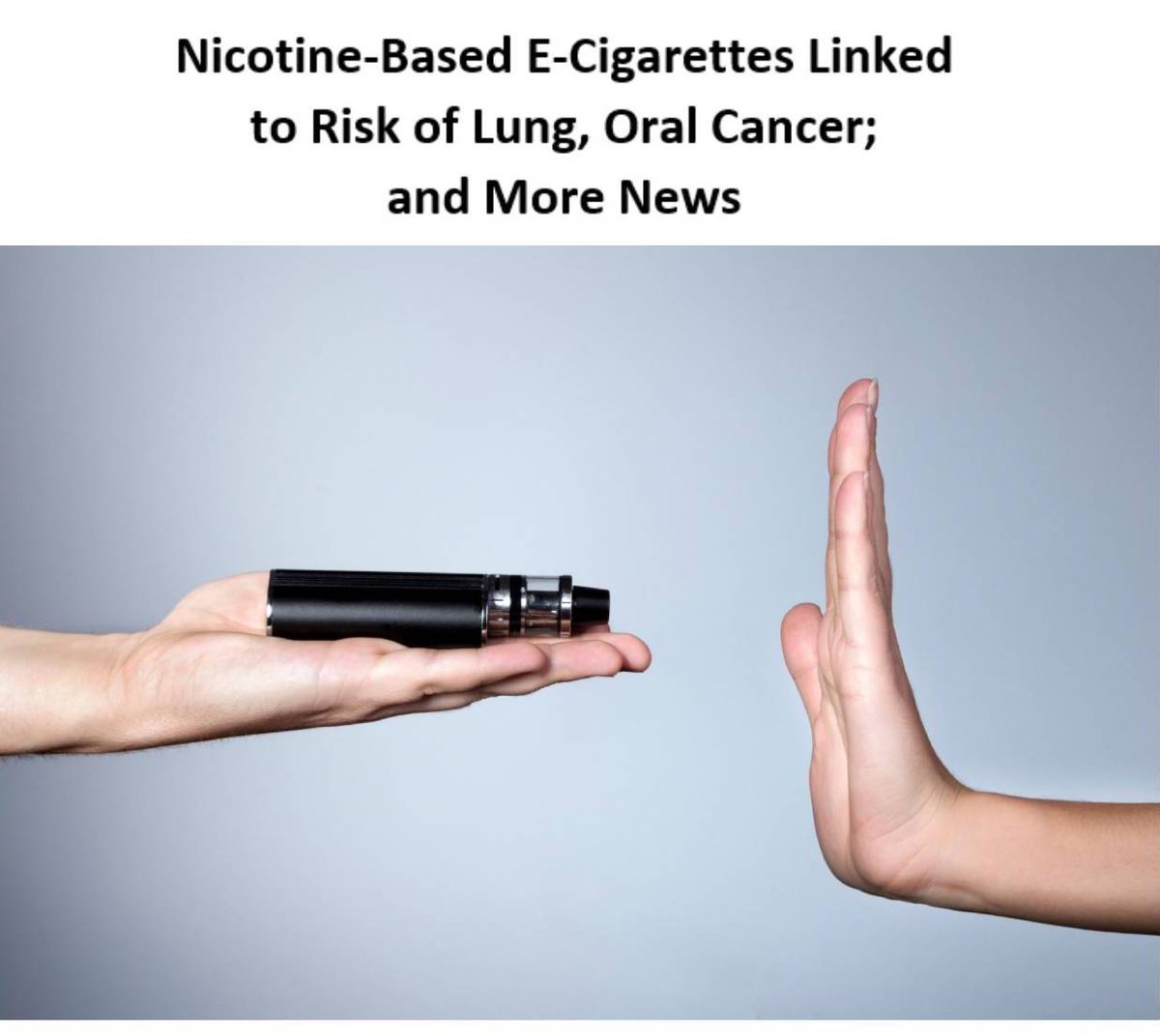 e cigarettes and cancer E-cigarettes accelerate lung colonization of breast cancer cells. A main image 1
