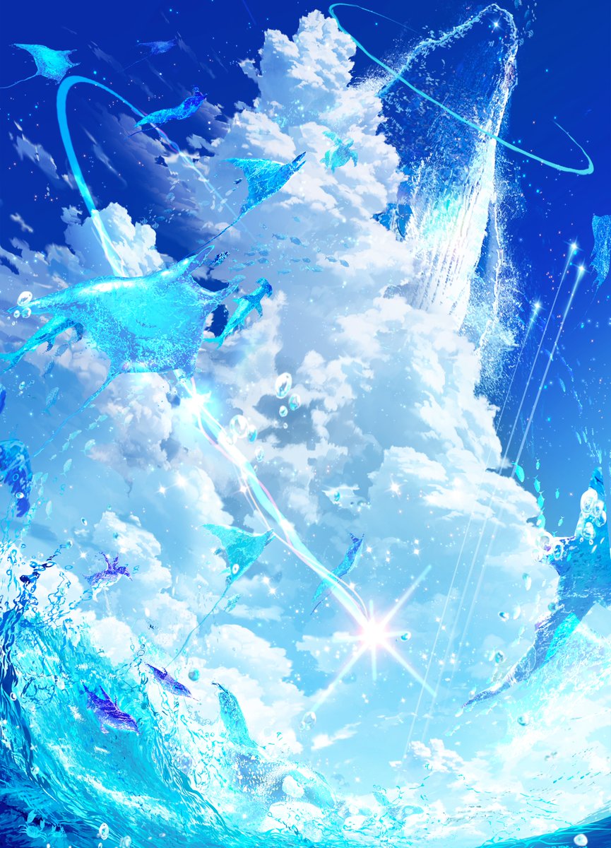 まころん🐳 絵師100人展4/29-5/6 tweet media