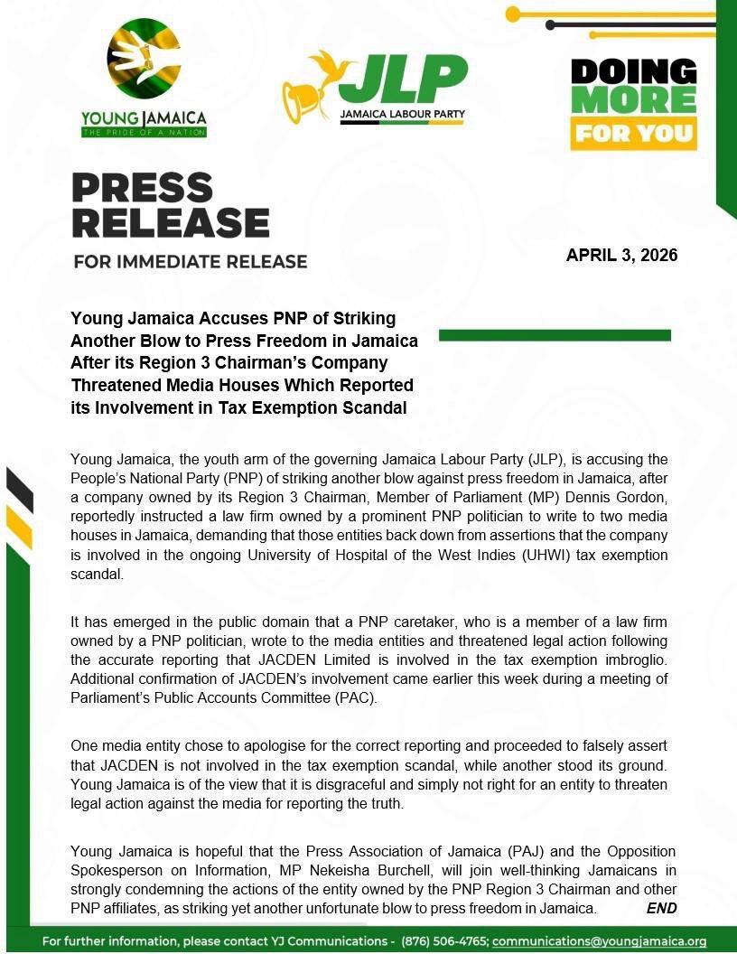 Young Jamaica tweet media