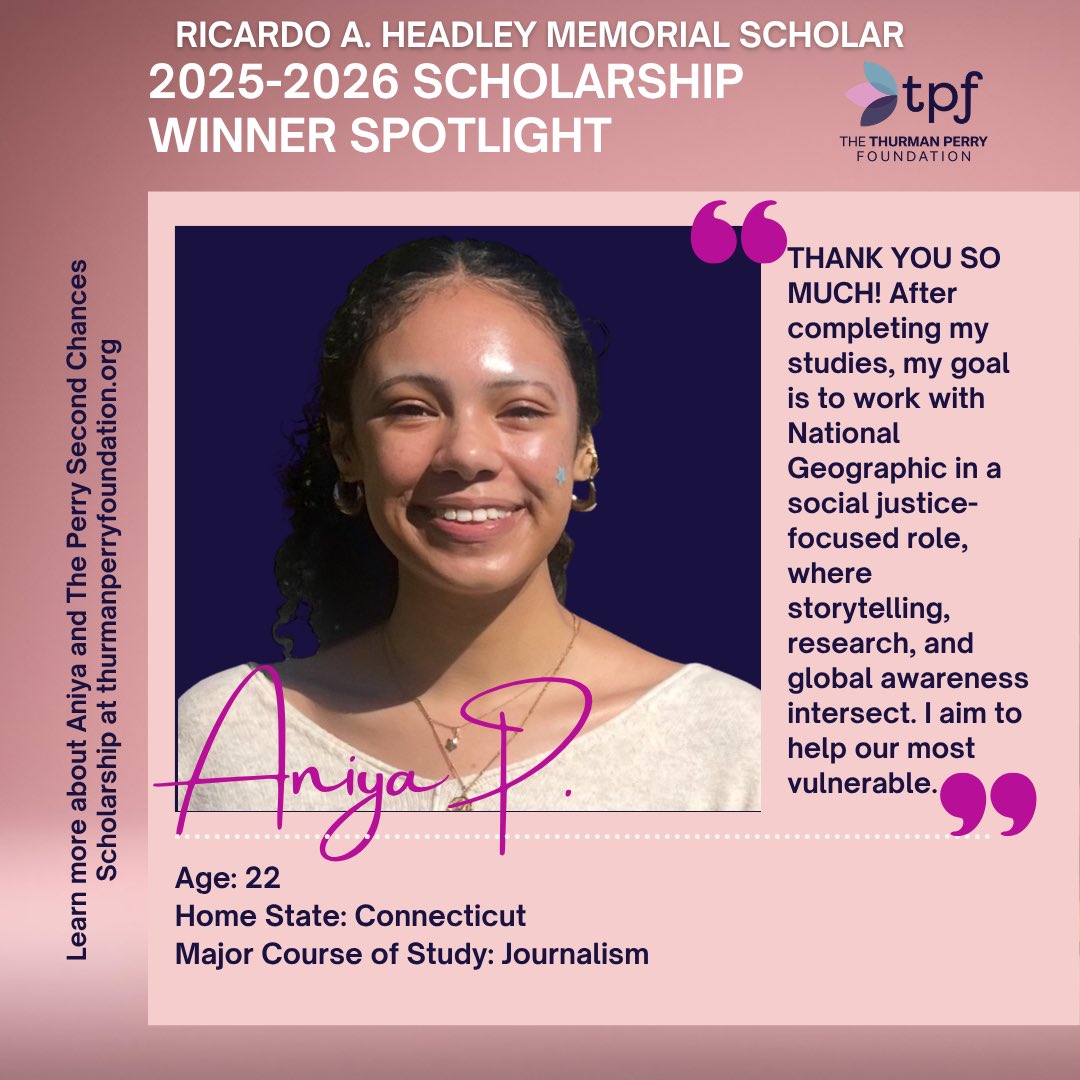 The Thurman Perry Foundation tweet media