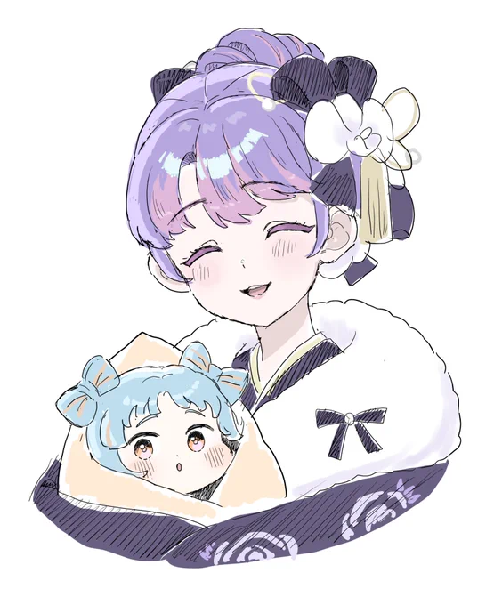 親子? #おえかき堂