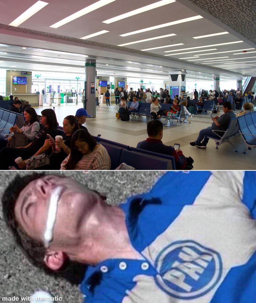 El AIFA bastante ocupado y los panistas Rabiando 🤣🤣🤣