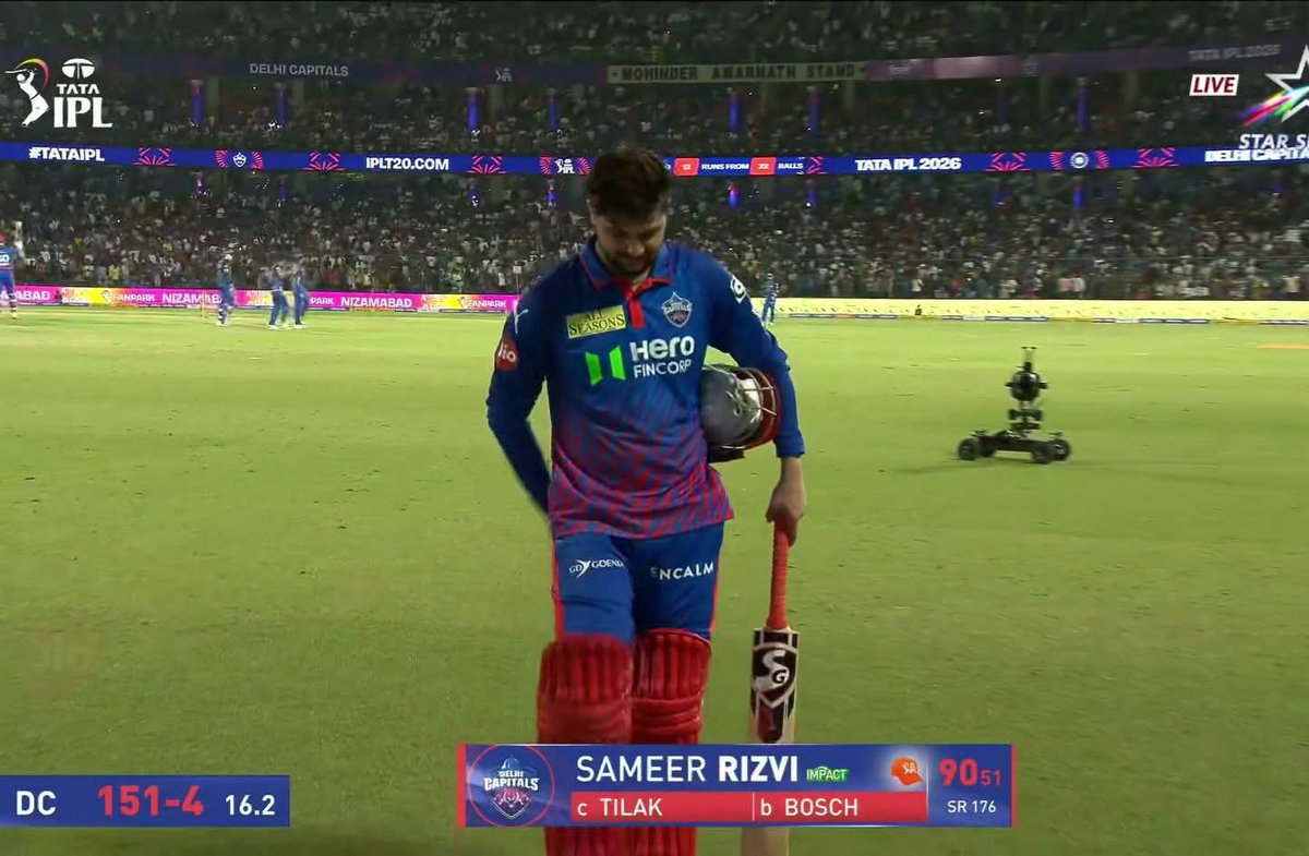 What a player Sameer Rizvi!! Back to back match winning knock under pressure 🔥